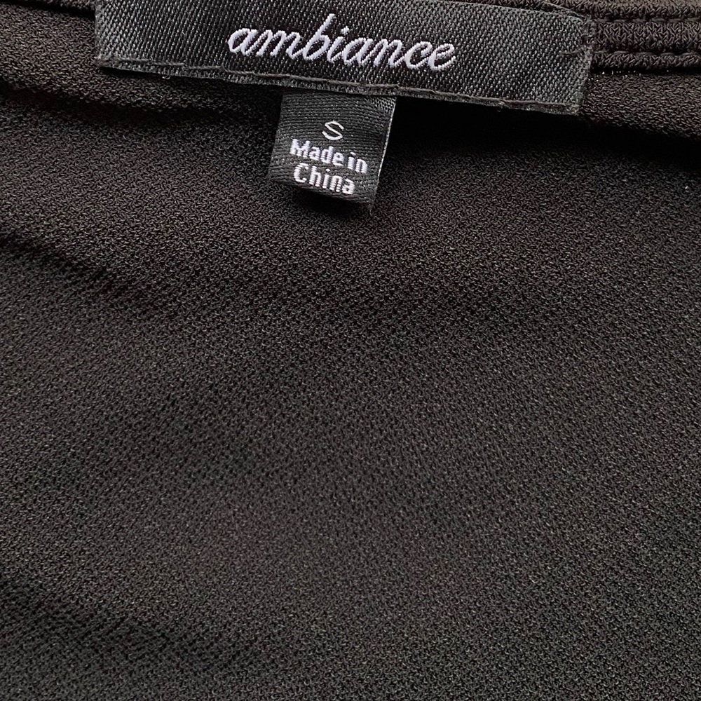 Black Long Sleeve Drawstring Top - image 4